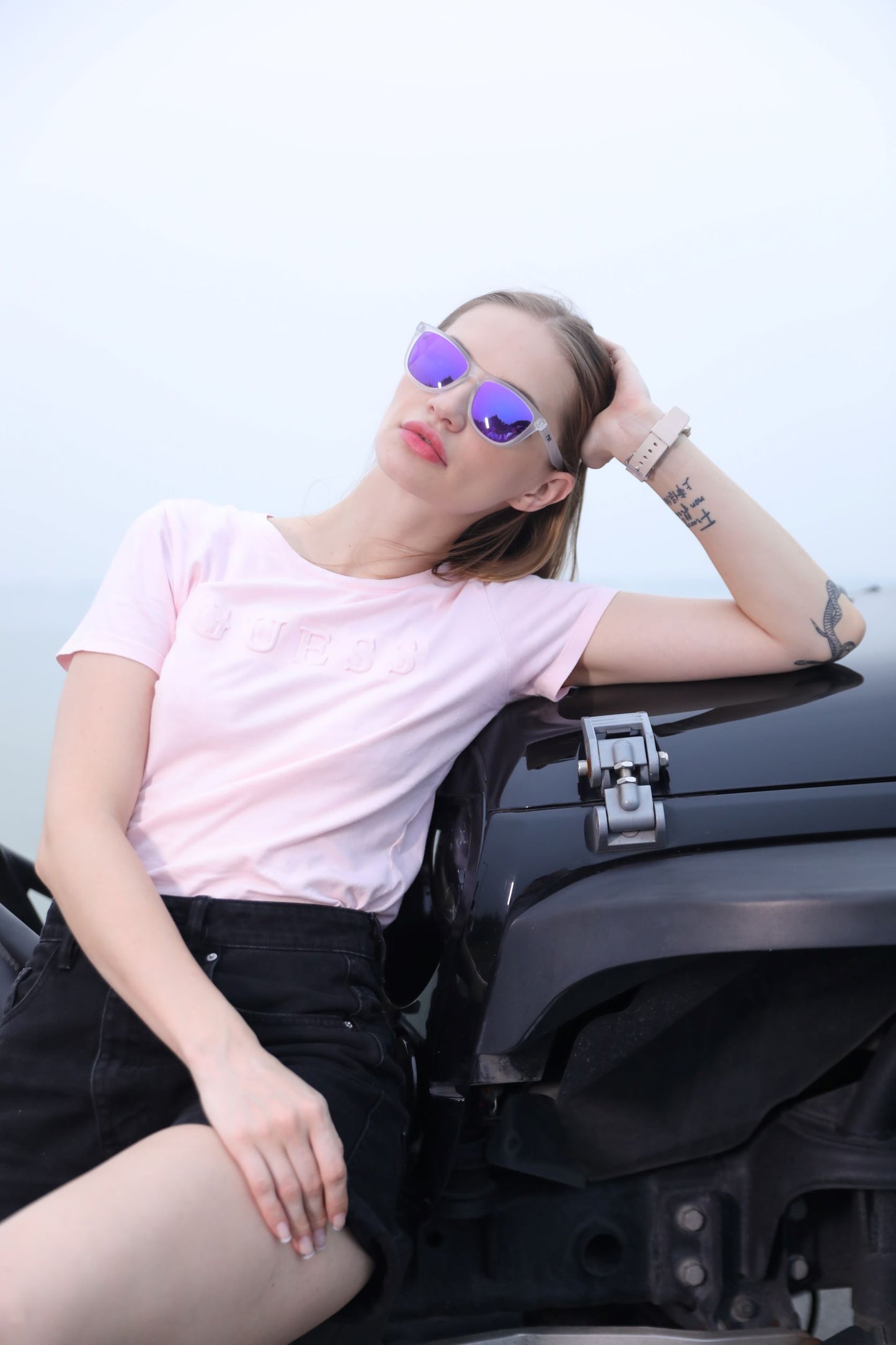 Head in the Clouds - White translucent