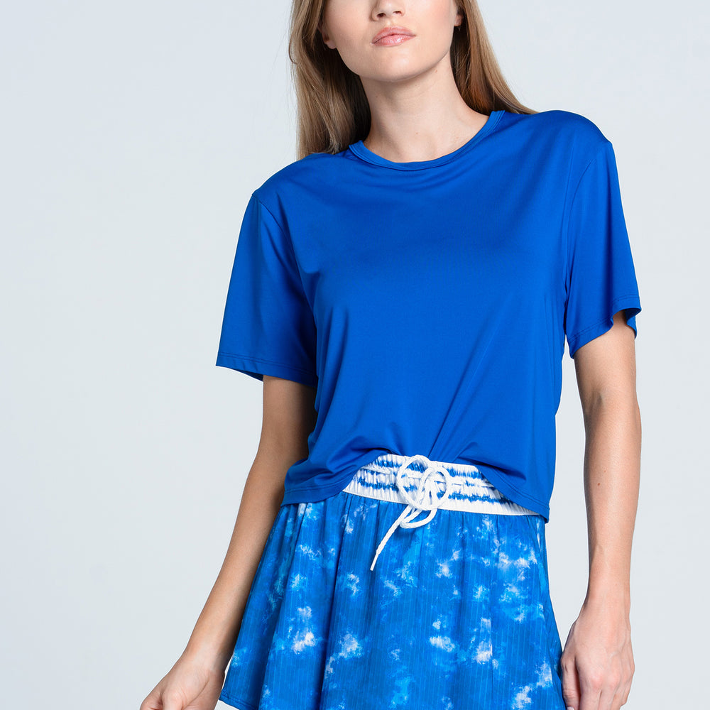 
                      
                        HIGH WAISTE SHIBORI SKIRT
                      
                    