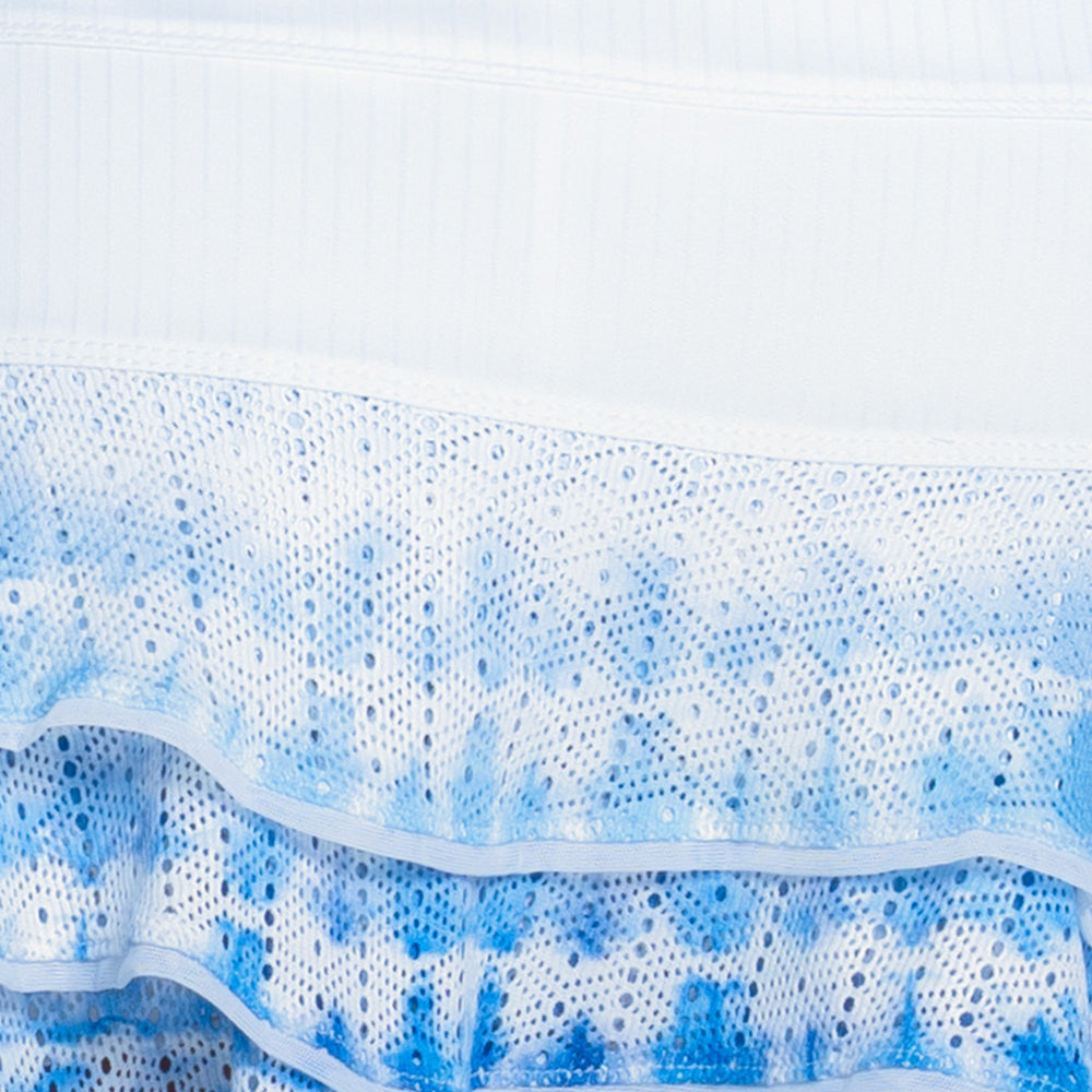 
                      
                        SHIBORI LACE SKIRT
                      
                    