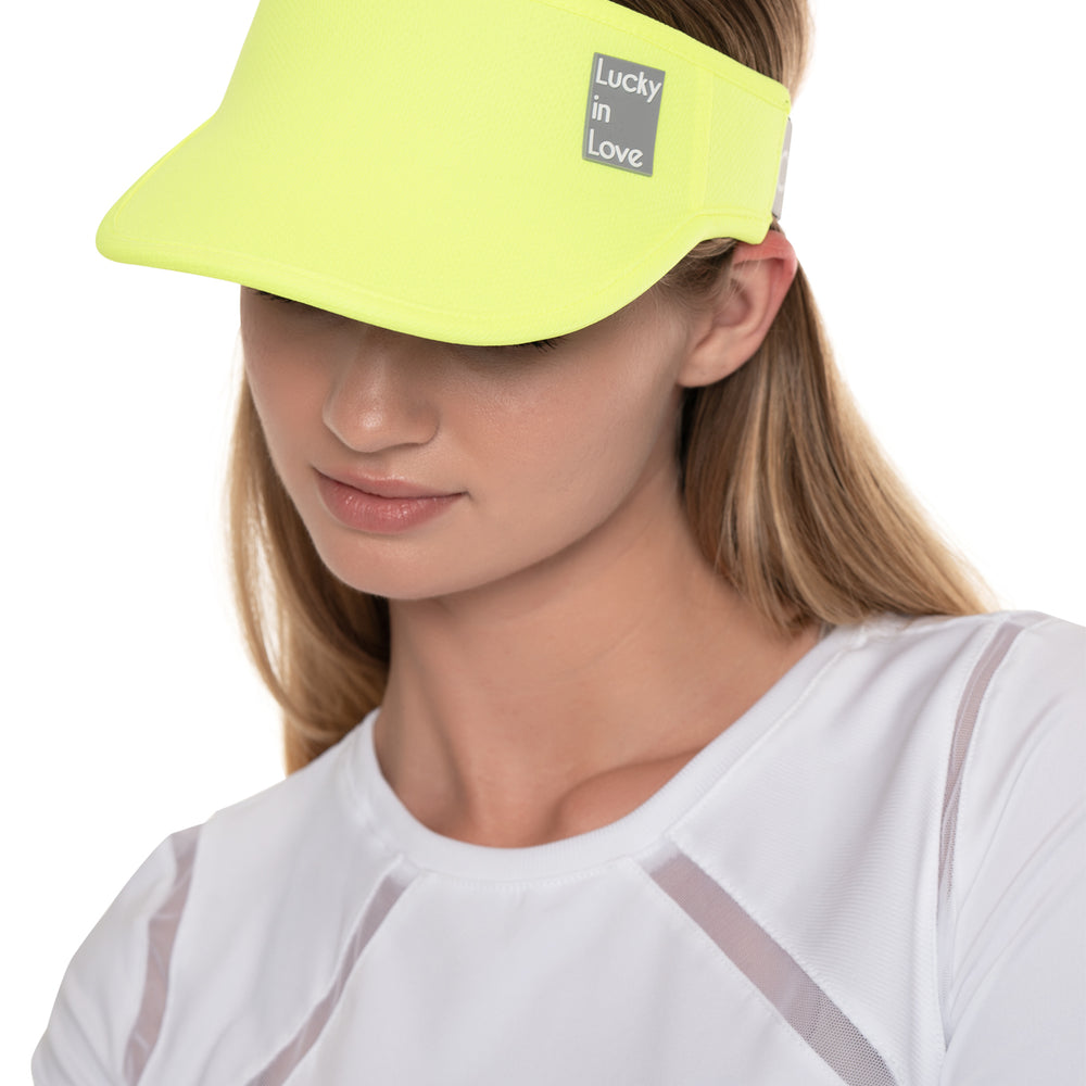 
                      
                        LUCKY LOGO STRETCH VISOR - NEON YELLOW
                      
                    