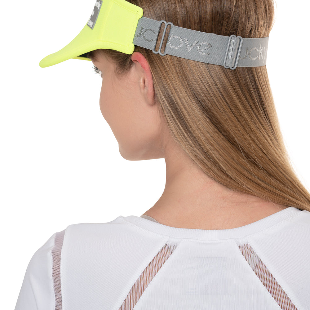 
                      
                        LUCKY LOGO STRETCH VISOR - NEON YELLOW
                      
                    