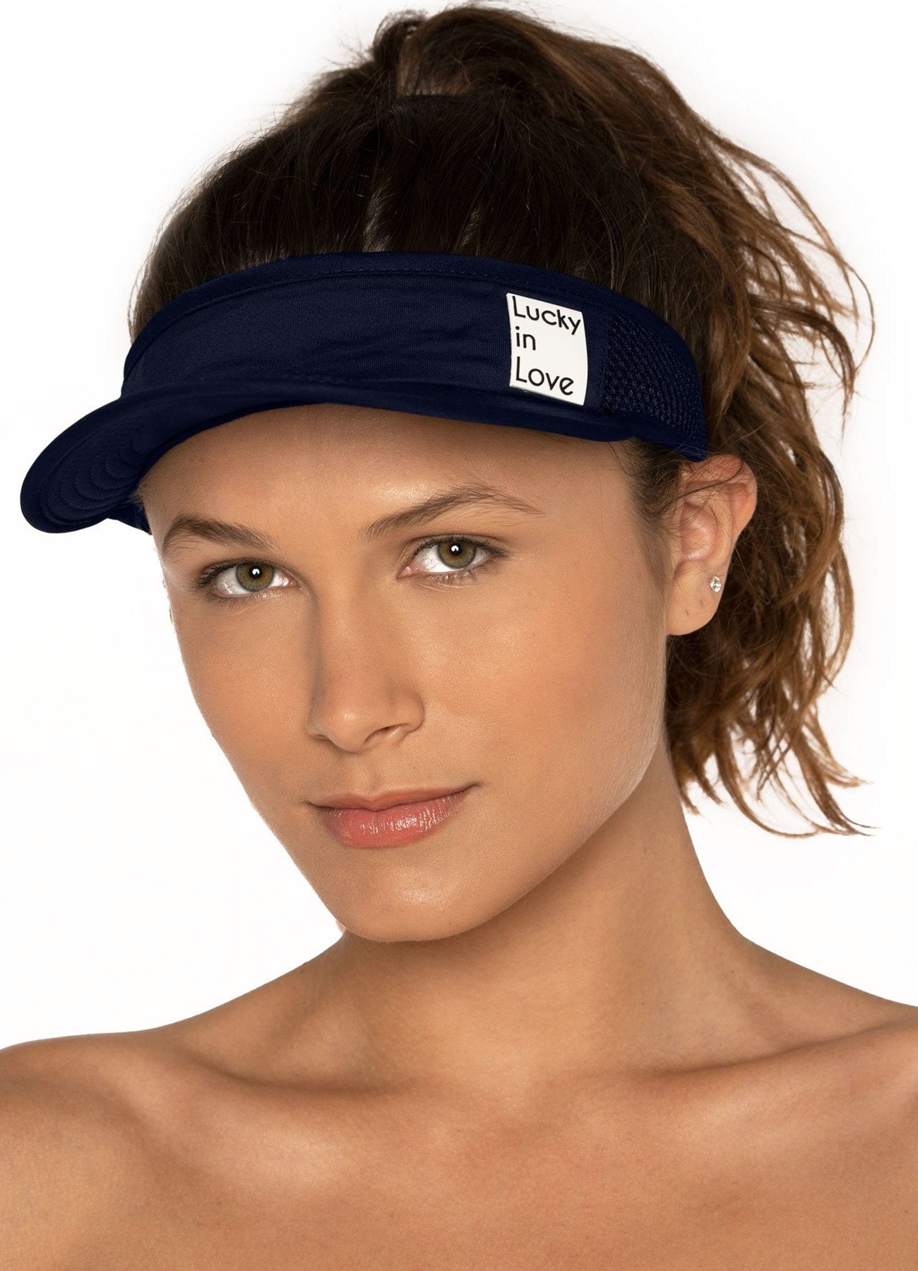 LUCKY LOGO VISOR - NAVY