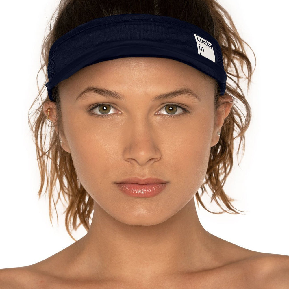 
                      
                        LUCKY LOGO VISOR - NAVY
                      
                    