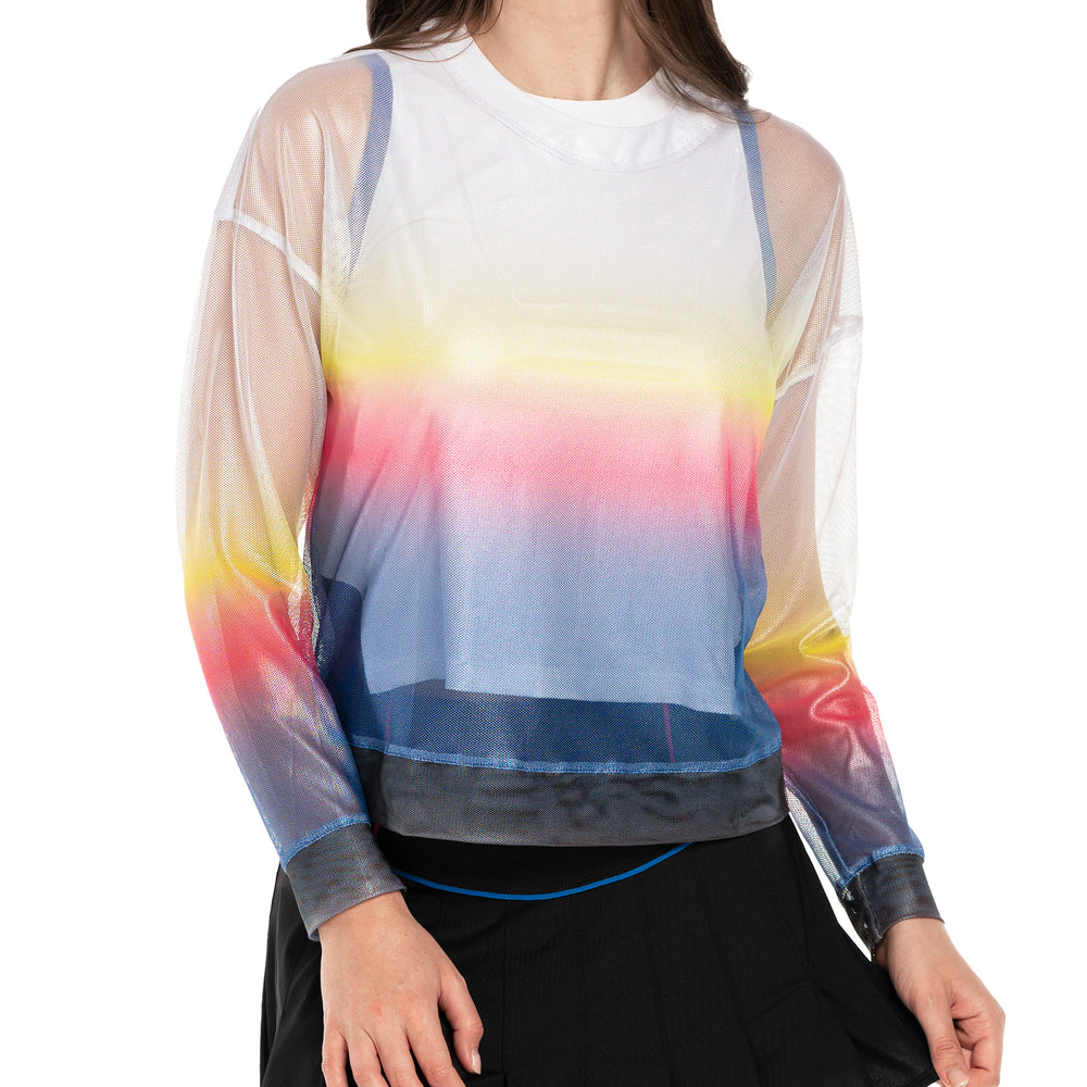ILLUMINATE MESH LONG SLEEVE