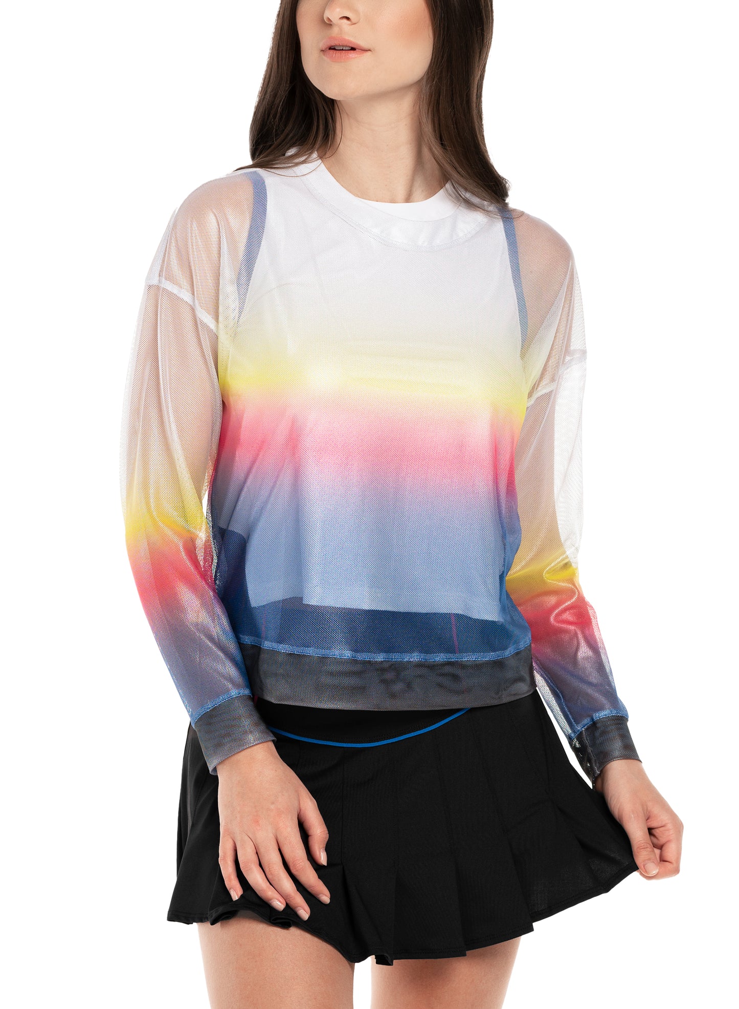 ILLUMINATE MESH LONG SLEEVE