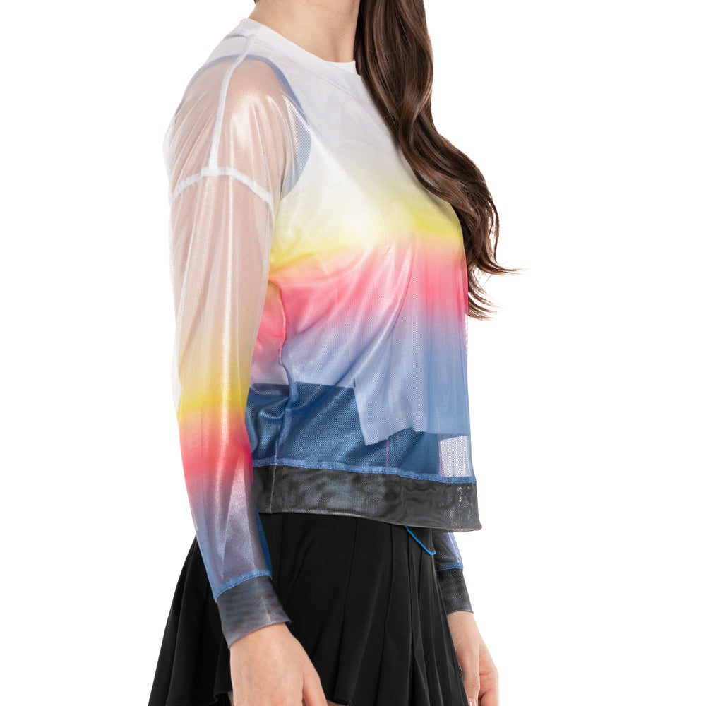 ILLUMINATE MESH LONG SLEEVE