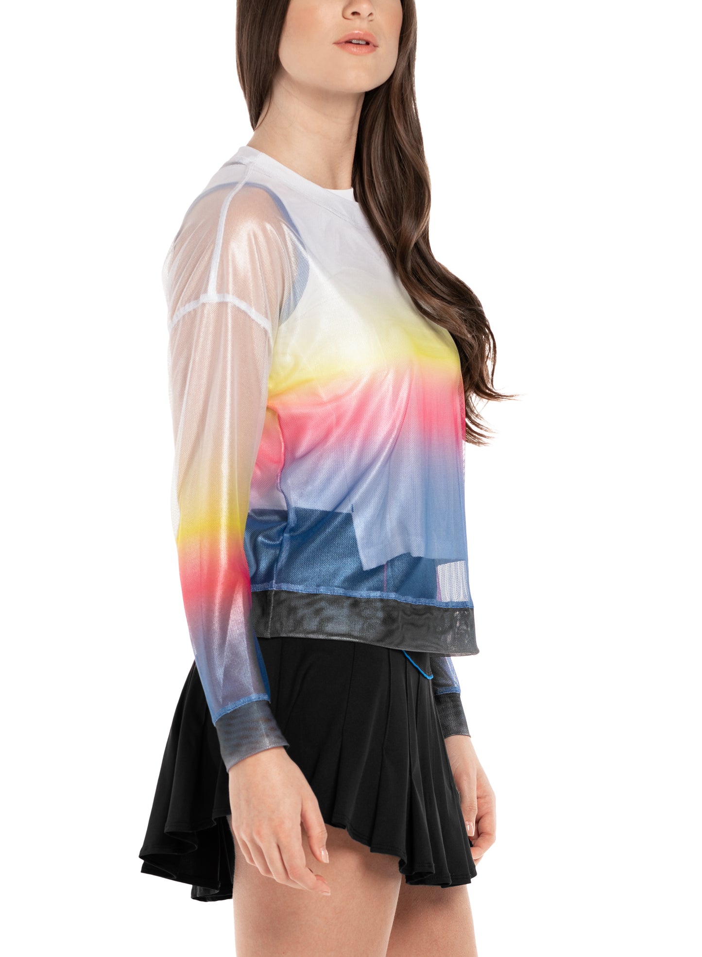 ILLUMINATE MESH LONG SLEEVE